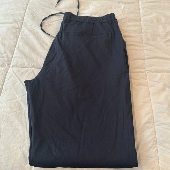 Theory NWT blue linen pants woven in Italy 🇮🇹 - Picture 7 of 9